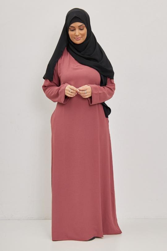 Abaya Femme Ivoire SILVER FASHION 1863B Efashion Paris