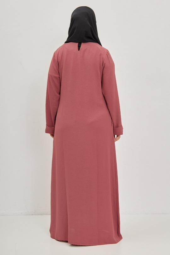 Abaya Femme Ivoire SILVER FASHION 1863B Efashion Paris