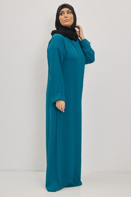 Abaya Femme Ivoire SILVER FASHION 1863B Efashion Paris