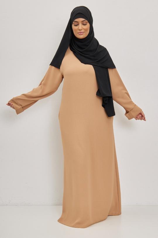 Abaya Femme Ivoire SILVER FASHION 1863B Efashion Paris