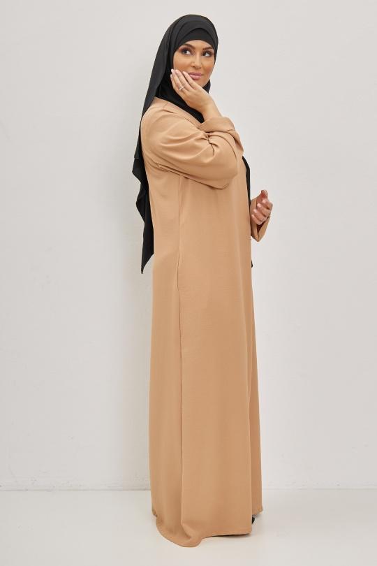 Abaya Femme Ivoire SILVER FASHION 1863B Efashion Paris