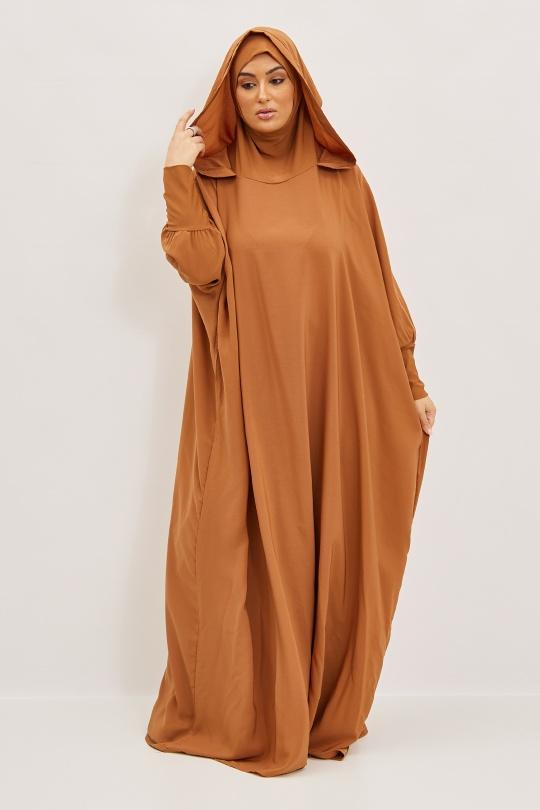 Abaya Femme Beige SILVER FASHION 011R Efashion Paris