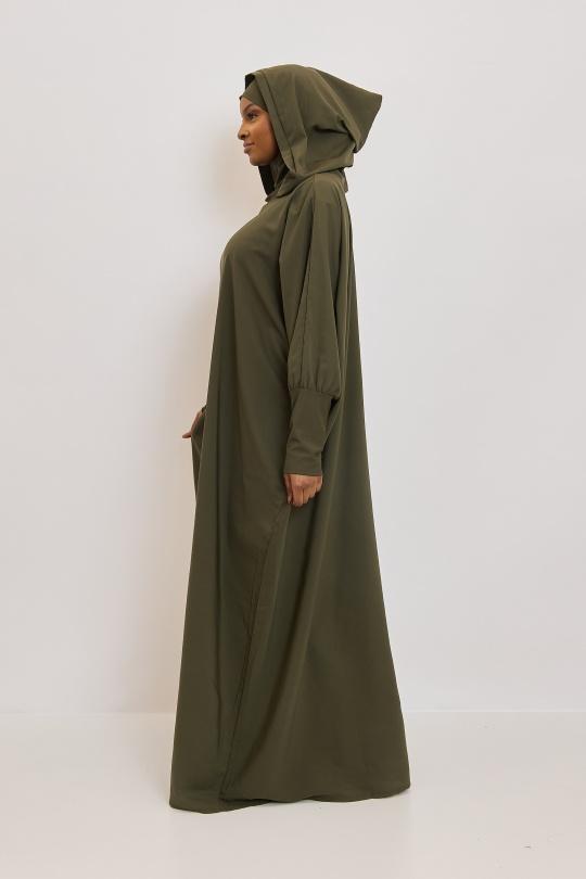 Abaya Femme Beige SILVER FASHION 011R Efashion Paris