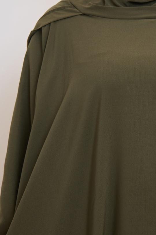 Abaya Femme Beige SILVER FASHION 011R Efashion Paris