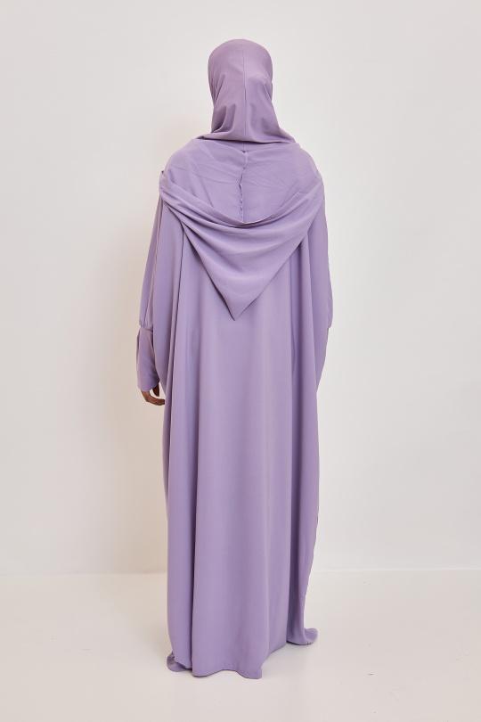 Abaya Femme Beige SILVER FASHION 011R Efashion Paris