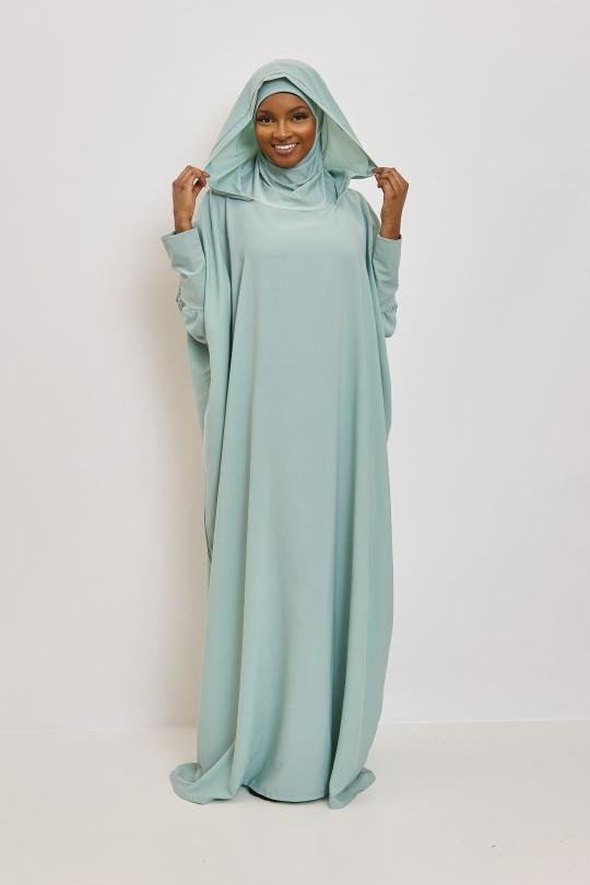 Abaya Femme Beige SILVER FASHION 011R Efashion Paris