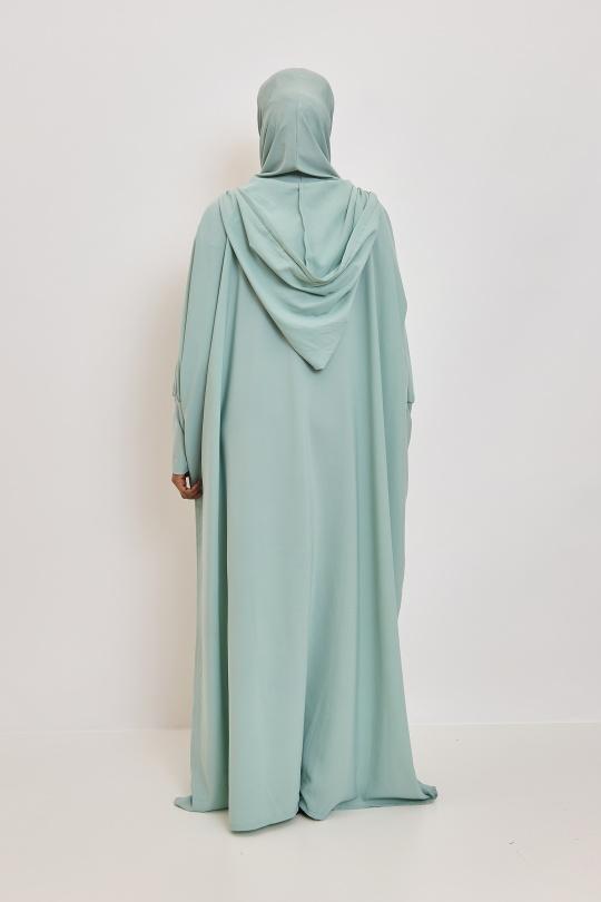 Abaya Femme Beige SILVER FASHION 011R Efashion Paris