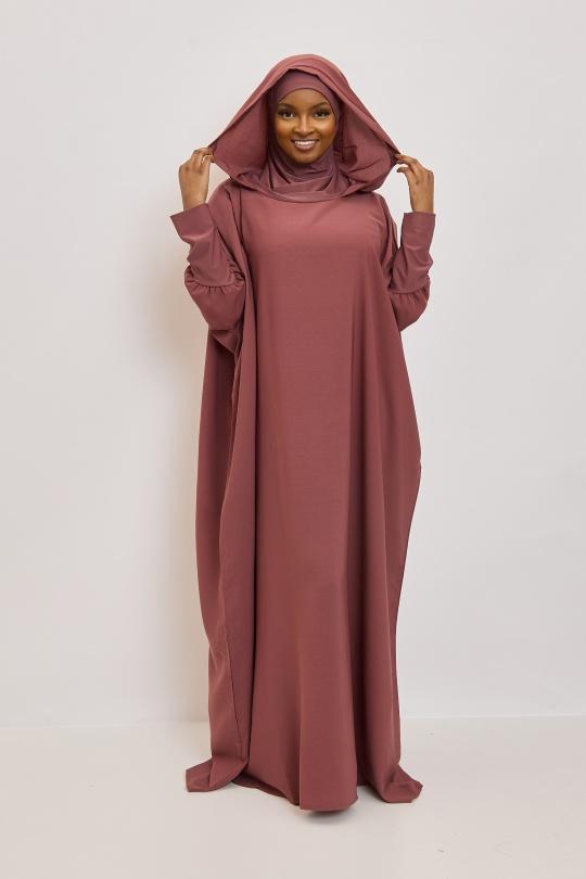 Abaya Femme Beige SILVER FASHION 011R Efashion Paris