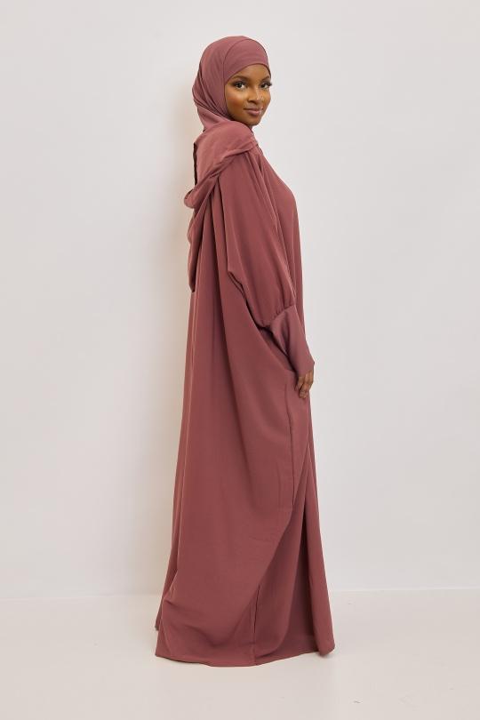 Abaya Femme Beige SILVER FASHION 011R Efashion Paris
