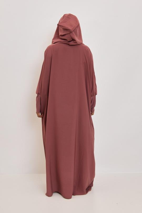 Abaya Femme Beige SILVER FASHION 011R Efashion Paris