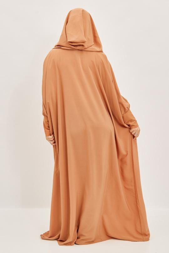 Abaya Femme Beige SILVER FASHION 011R Efashion Paris