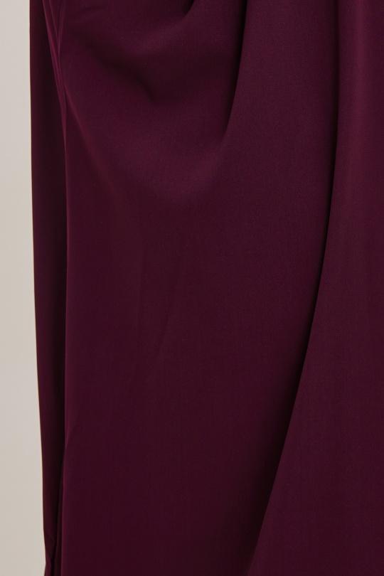 Abaya Femme Gris clair SILVER FASHION 7067 Efashion Paris