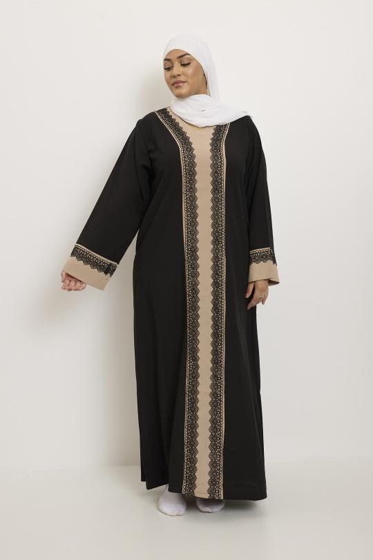 Abaya Femme Rouille SILVER FASHION 2020R Efashion Paris