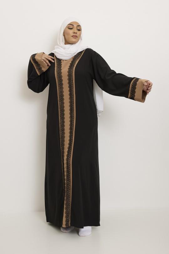 Abaya Femme Rouille SILVER FASHION 2020R Efashion Paris