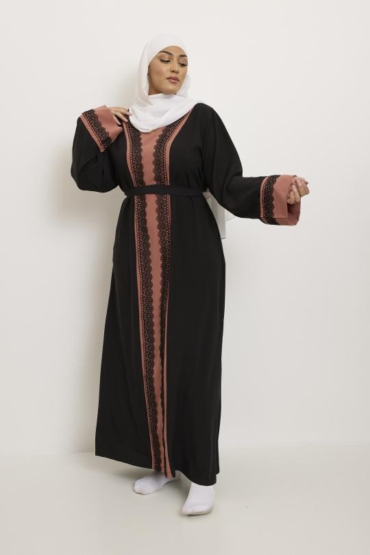 Abaya Femme Rouille SILVER FASHION 2020R Efashion Paris