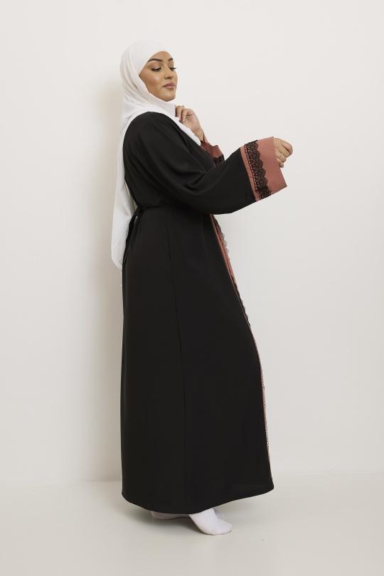 Abaya Femme Rouille SILVER FASHION 2020R Efashion Paris