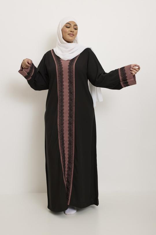 Abaya Femme Rouille SILVER FASHION 2020R Efashion Paris
