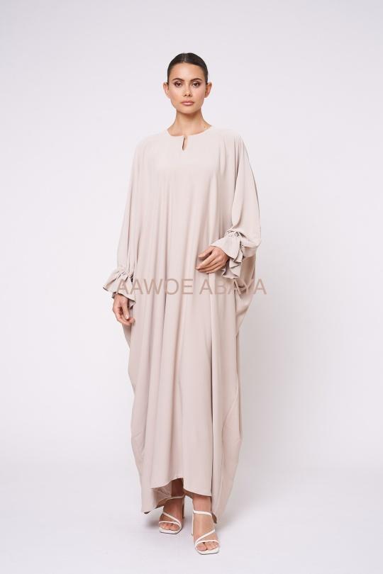 Abaya Femme Marron SILVER FASHION 2350 Efashion Paris