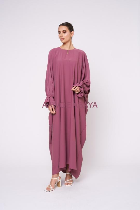Abaya Femme Marron SILVER FASHION 2350 Efashion Paris