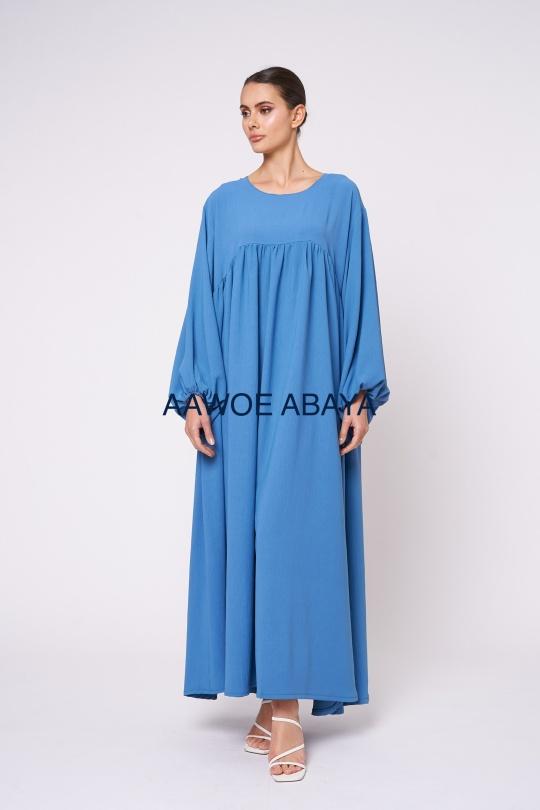 Abaya Femme Magenta SILVER FASHION 2338 Efashion Paris