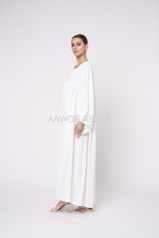 Abaya Femme Magenta SILVER FASHION 2338 Efashion Paris