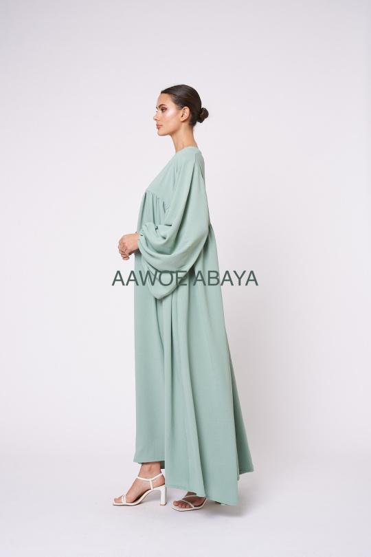 Abaya Femme Magenta SILVER FASHION 2338 Efashion Paris