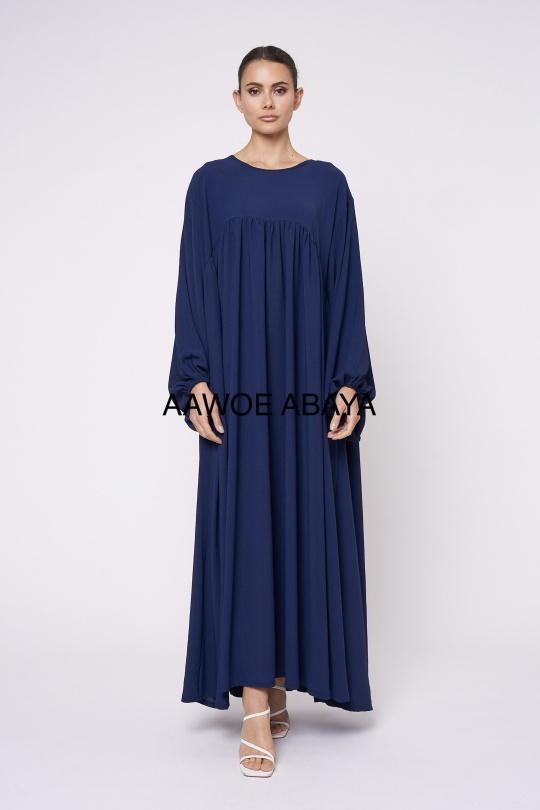 Abaya Femme Magenta SILVER FASHION 2338 Efashion Paris