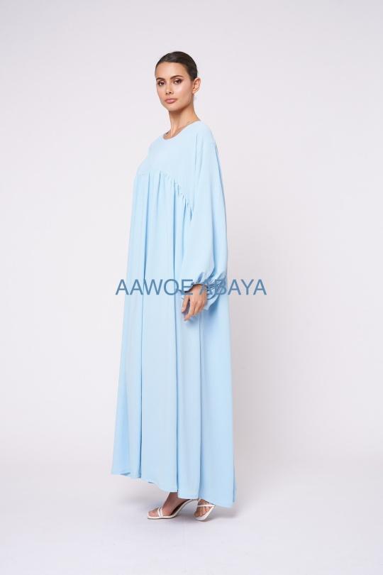 Abaya Femme Magenta SILVER FASHION 2338 Efashion Paris