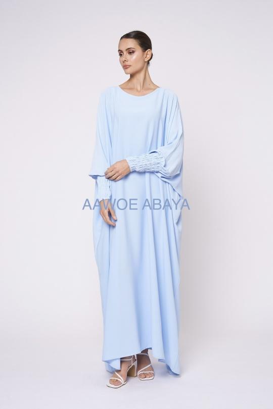 Abaya Femme Magenta SILVER FASHION 6182 Efashion Paris