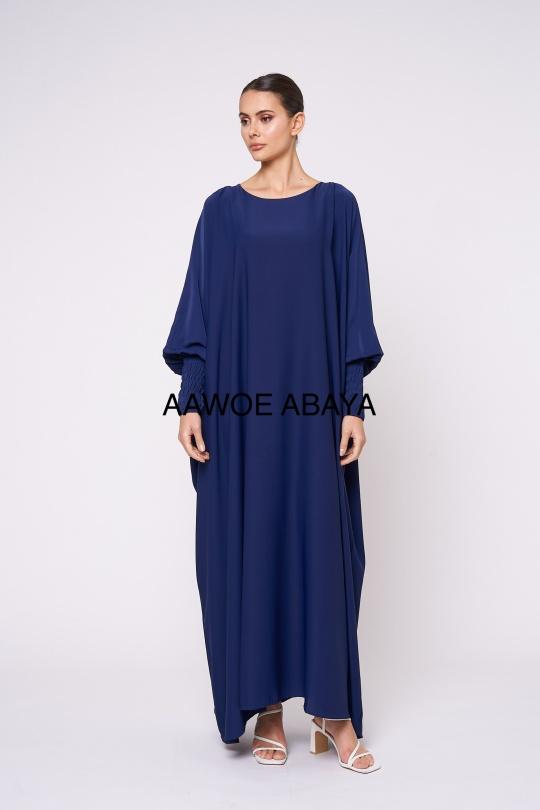 Abaya Femme Magenta SILVER FASHION 6182 Efashion Paris
