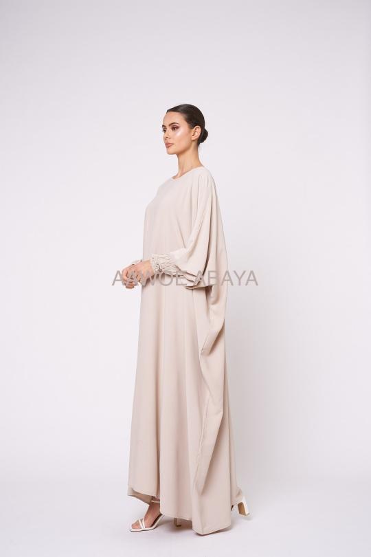 Abaya Femme Magenta SILVER FASHION 6182 Efashion Paris