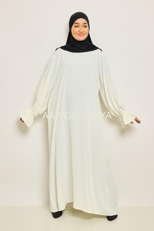 Abaya Femme Noir SILVER FASHION 2332 Efashion Paris