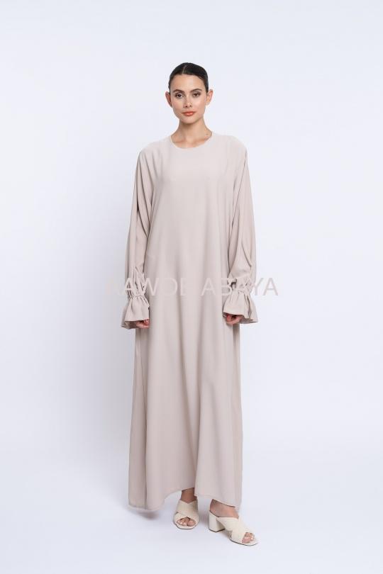 Abaya Femme Noir SILVER FASHION 2332 Efashion Paris