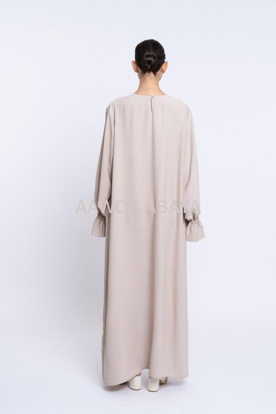 Abaya Femme Noir SILVER FASHION 2332 Efashion Paris