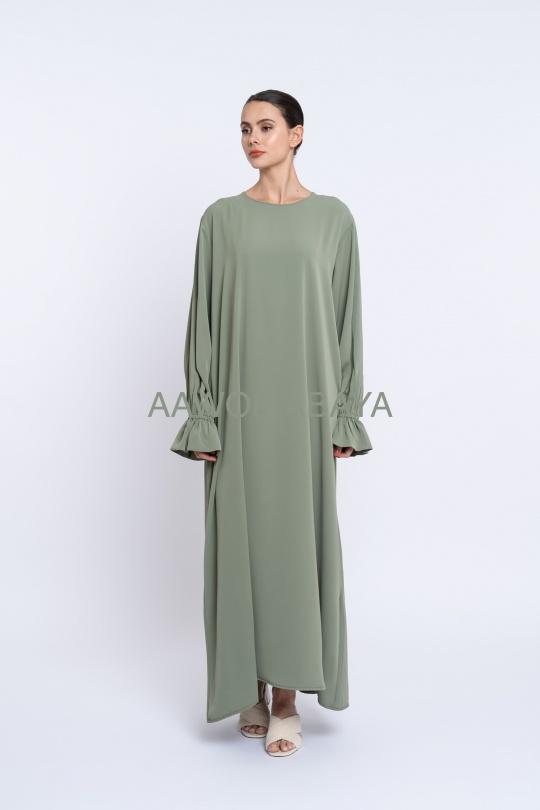 Abaya Femme Noir SILVER FASHION 2332 Efashion Paris
