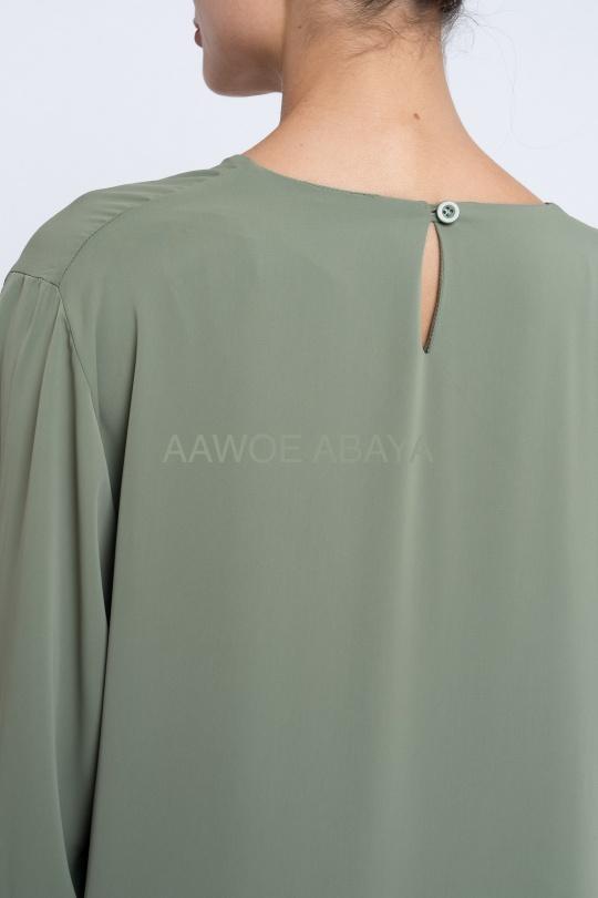 Abaya Femme Noir SILVER FASHION 2332 Efashion Paris