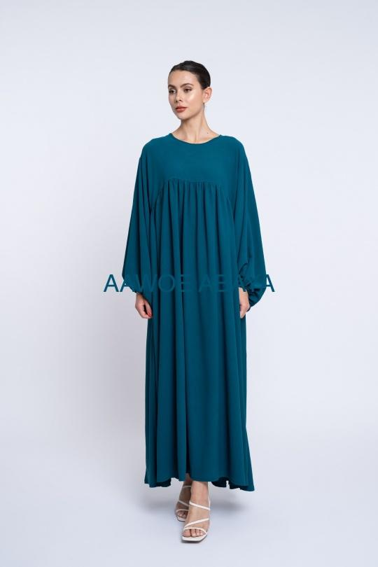Abaya Femme Magenta SILVER FASHION 2338 Efashion Paris
