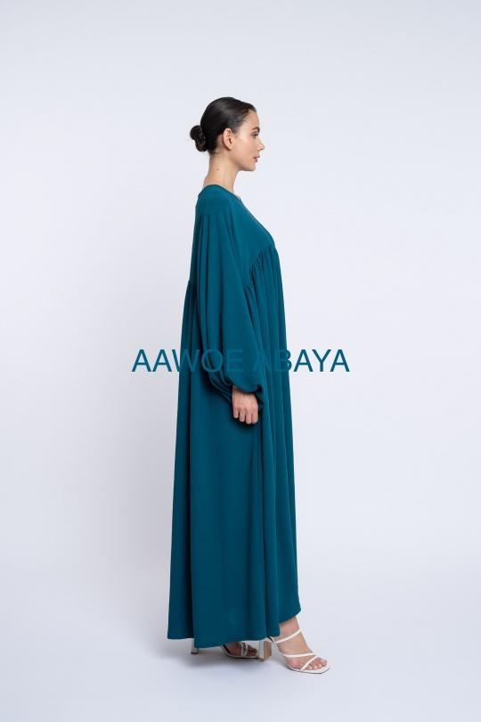 Abaya Femme Magenta SILVER FASHION 2338 Efashion Paris