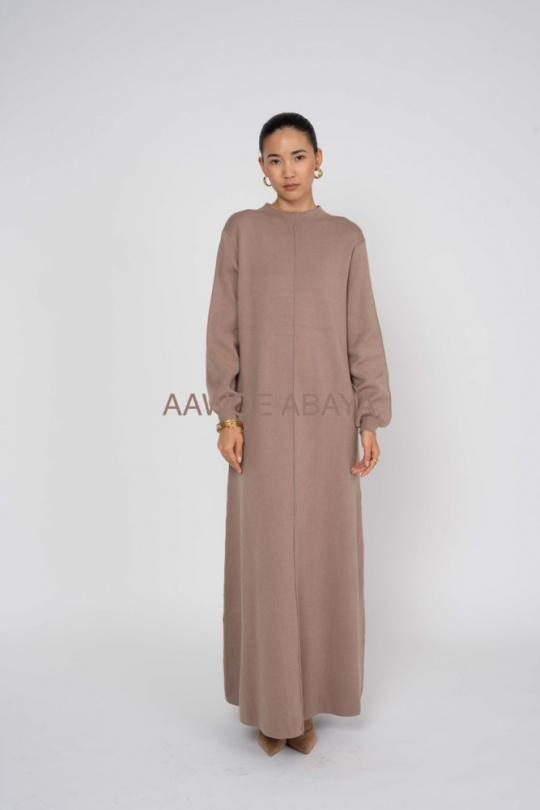 Abaya Femme Noir SILVER FASHION T2037 Efashion Paris