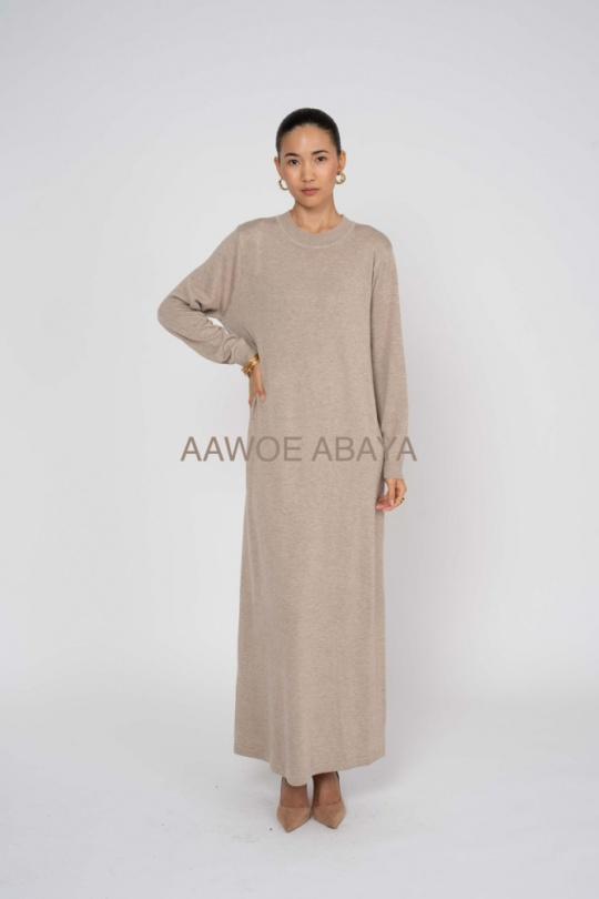 Abaya Femme Noir SILVER FASHION T8079 Efashion Paris