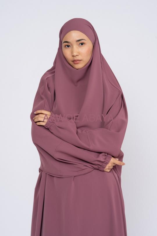 Abaya Femme Noir SILVER FASHION 2305 Efashion Paris