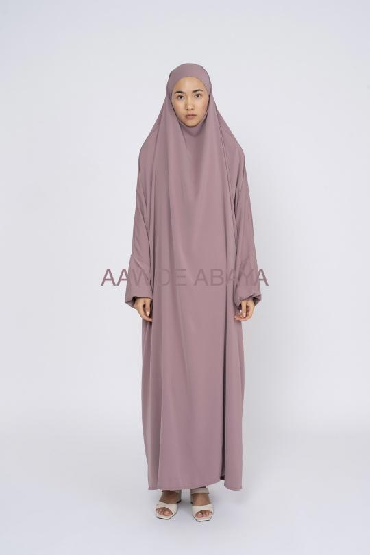 Abaya Femme Noir SILVER FASHION 2305 Efashion Paris