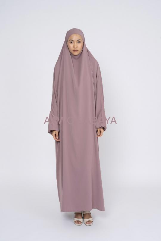Abaya Femme Noir SILVER FASHION 2305 Efashion Paris