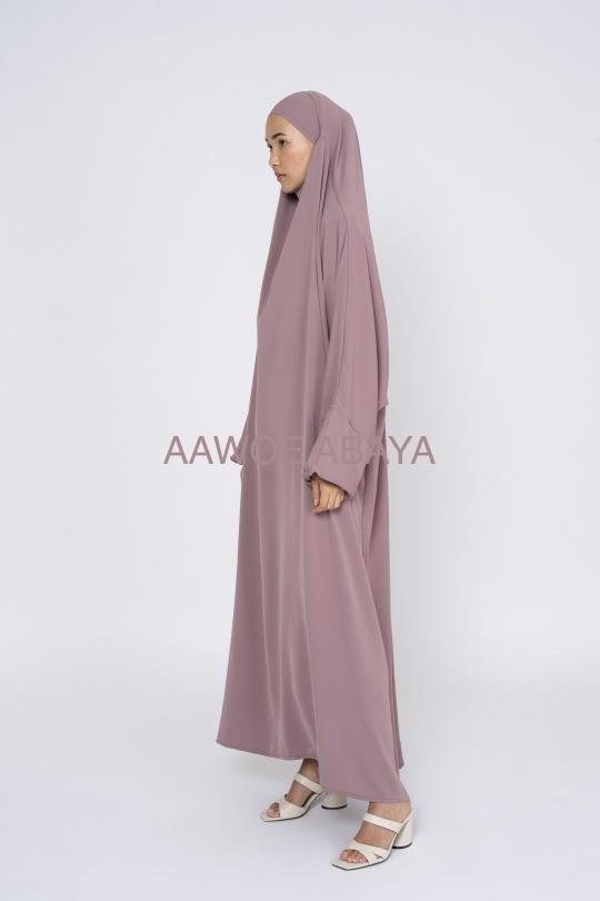 Abaya Femme Noir SILVER FASHION 2305 Efashion Paris