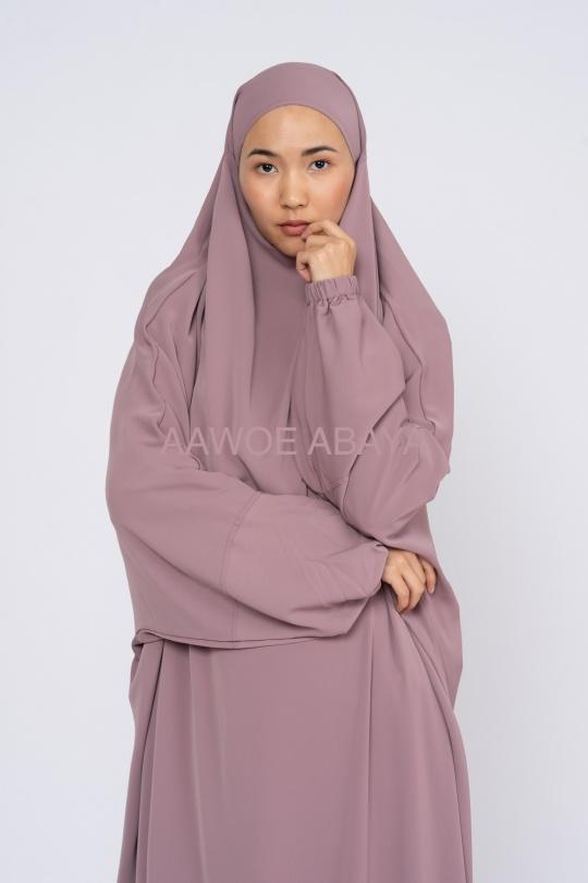 Abaya Femme Noir SILVER FASHION 2305 Efashion Paris