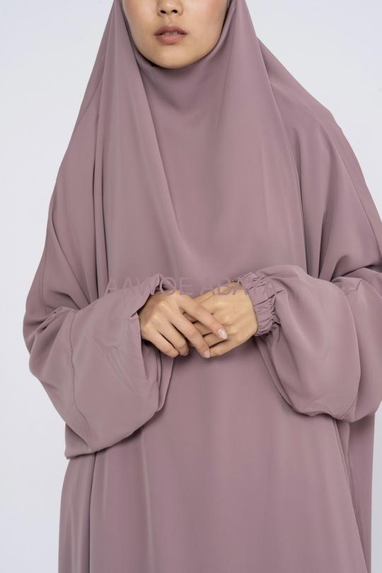 Abaya Femme Noir SILVER FASHION 2305 Efashion Paris