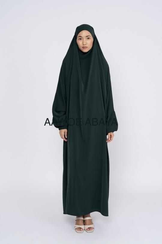 Abaya Femme Noir SILVER FASHION 2305 Efashion Paris
