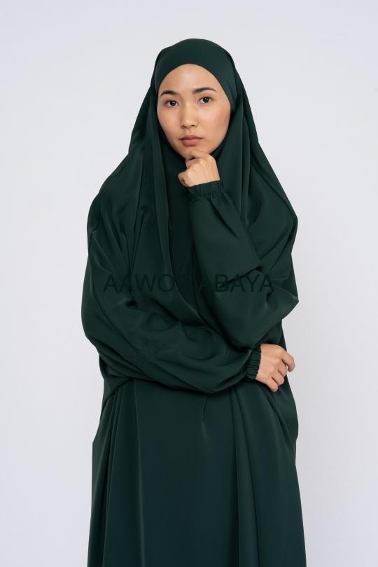 Abaya Femme Noir SILVER FASHION 2305 Efashion Paris