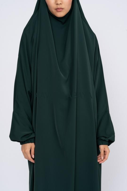 Abaya Femme Noir SILVER FASHION 2305 Efashion Paris