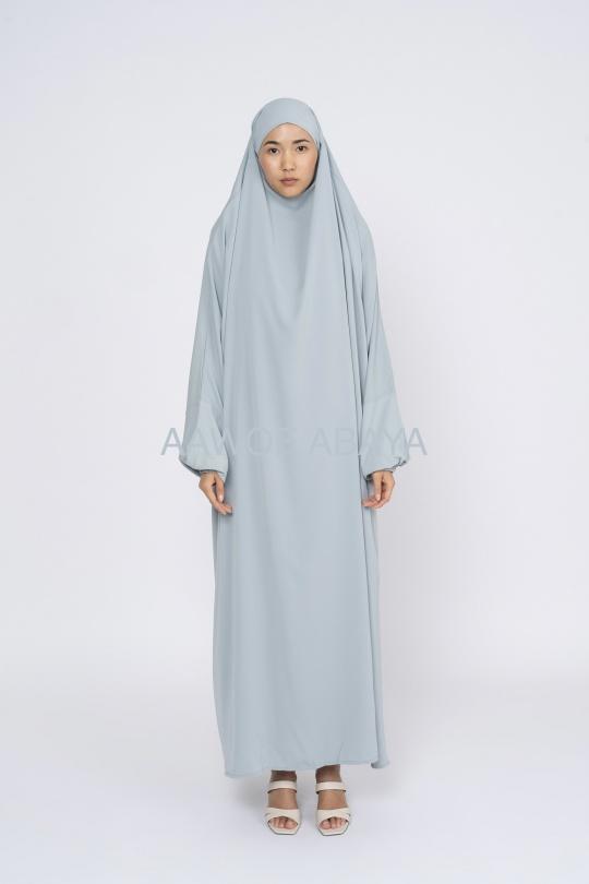 Abaya Femme Noir SILVER FASHION 2305 Efashion Paris
